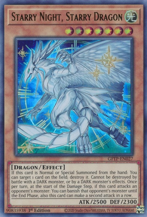 Image for Starry Night, Starry Dragon (GFTP-EN027) (GFTP) - YuGiOh