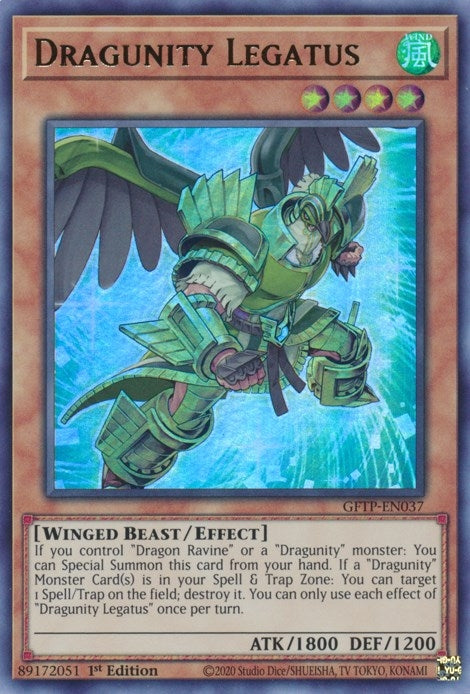 Image for Dragunity Legatus (GFTP-EN037) (GFTP) - YuGiOh