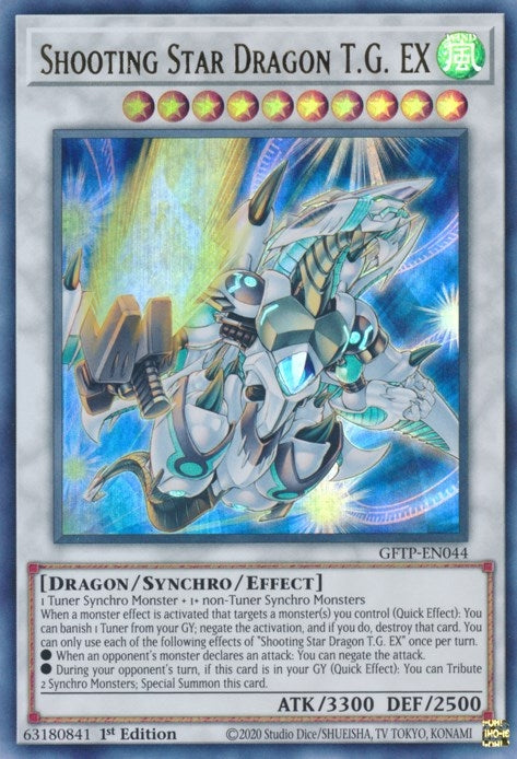 Image for Shooting Star Dragon T.G. EX (GFTP-EN044) (GFTP) - YuGiOh