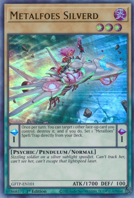 Image for Metalfoes Silverd (GFTP-EN101) (GFTP) - YuGiOh