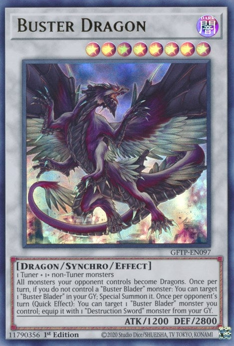 Image for Buster Dragon (GFTP-EN097) (GFTP) - YuGiOh