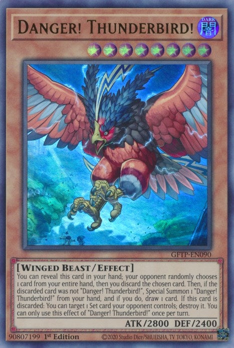 Image for Danger! Thunderbird! (GFTP-EN090) (GFTP) - YuGiOh