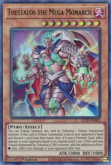 Image for Thestalos the Mega Monarch (GFTP-EN082) (GFTP) - YuGiOh
