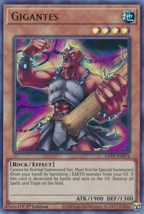 Image for Gigantes (GFTP-EN074) (GFTP) - YuGiOh