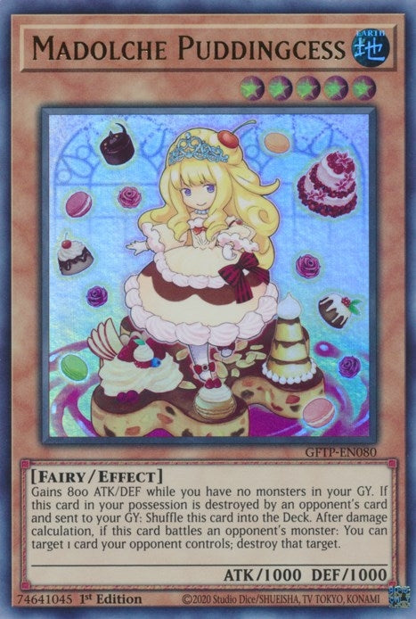 Image for Madolche Puddingcess (GFTP-EN080) (GFTP) - YuGiOh