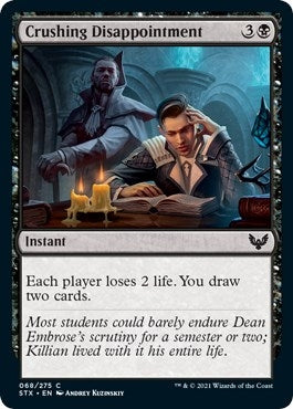 Image for Crushing Disappointment (68) (Strixhaven: School of Mages) - Magic: The Gathering