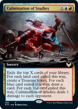 Image for Culmination of Studies (Extended Art) (338) (Strixhaven: School of Mages) - Magic: The Gathering