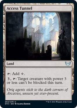 Image for Access Tunnel (262) (Strixhaven: School of Mages) - Magic: The Gathering