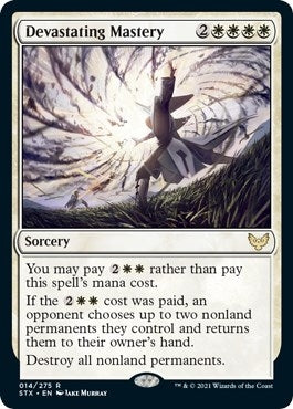 Image for Devastating Mastery (14) (Strixhaven: School of Mages) - Magic: The Gathering