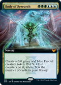 Image for Body of Research (Extended Art) (336) (Strixhaven: School of Mages) - Magic: The Gathering