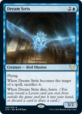 Image for Dream Strix (42) (Strixhaven: School of Mages) - Magic: The Gathering