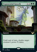 Image for Exponential Growth (Extended Art) (318) (Strixhaven: School of Mages) - Magic: The Gathering