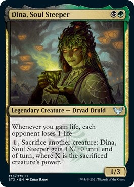 Image for Dina, Soul Steeper (178) (Strixhaven: School of Mages) - Magic: The Gathering
