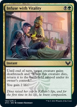 Image for Infuse with Vitality (194) (Strixhaven: School of Mages) - Magic: The Gathering