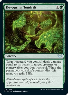Image for Devouring Tendrils (126) (Strixhaven: School of Mages) - Magic: The Gathering