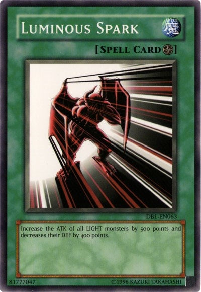 Image for Luminous Spark (DB1-EN063) (DB1) - YuGiOh