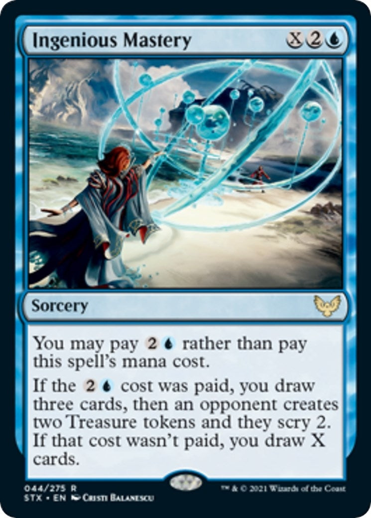 Image for Ingenious Mastery (44) (Strixhaven: School of Mages) - Magic: The Gathering
