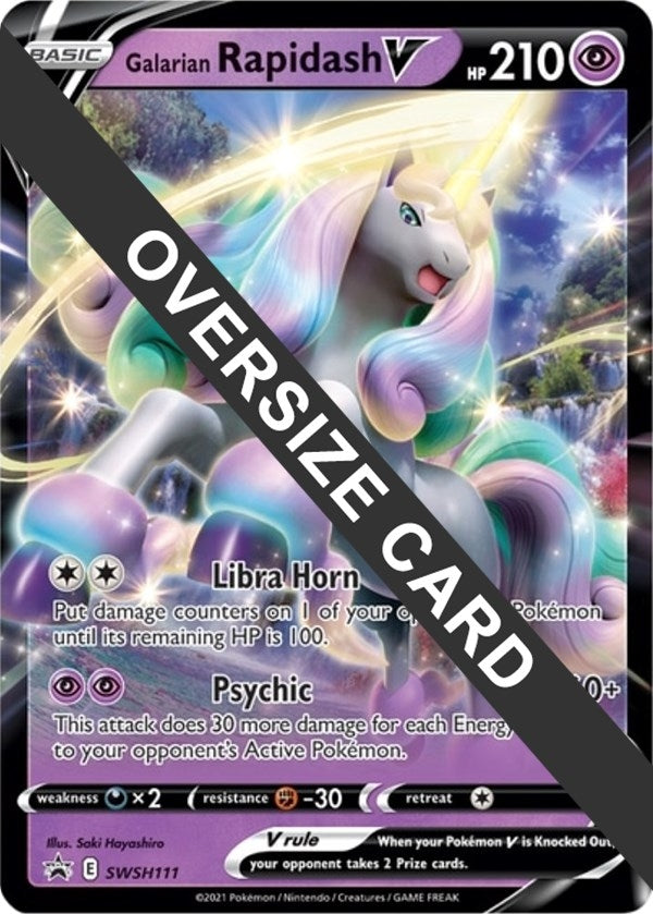 Image for Galarian Rapidash V - SWSH111 (SWSH111) (PR) - Pokemon