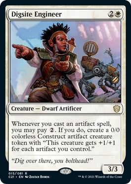 Image for Digsite Engineer (15) (Commander 2021) - Magic: The Gathering