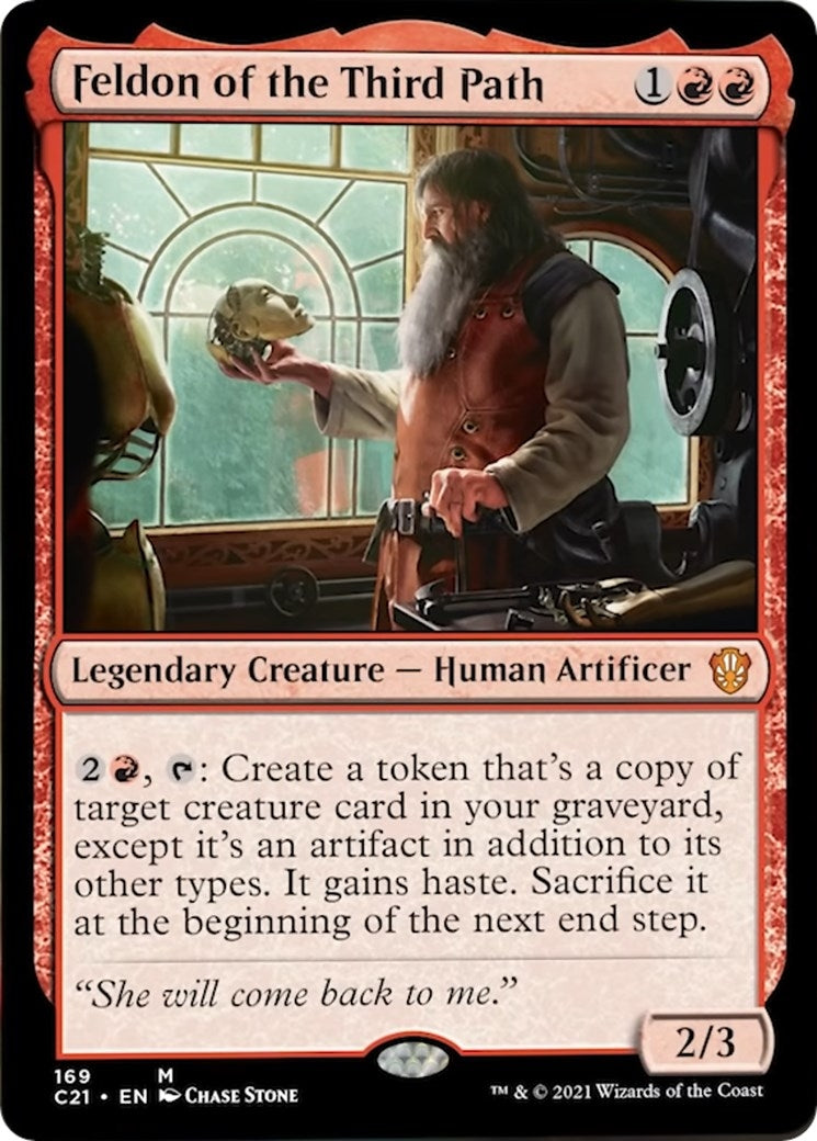 Image for Feldon of the Third Path (169) (Commander 2021) - Magic: The Gathering
