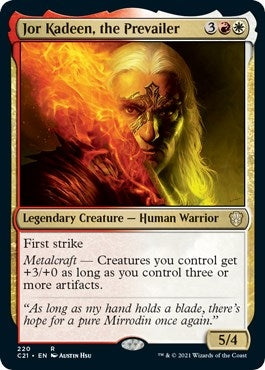 Image for Jor Kadeen, the Prevailer (220) (Commander 2021) - Magic: The Gathering