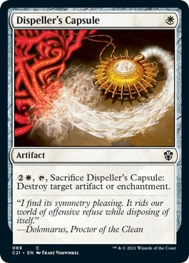 Image for Dispeller's Capsule (89) (Commander 2021) - Magic: The Gathering