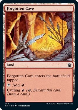 Image for Forgotten Cave (289) (Commander 2021) - Magic: The Gathering