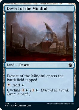 Image for Desert of the Mindful (287) (Commander 2021) - Magic: The Gathering