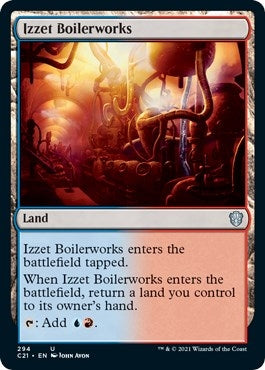 Image for Izzet Boilerworks (294) (Commander 2021) - Magic: The Gathering