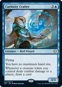 Image for Curiosity Crafter (24) (Commander 2021) - Magic: The Gathering