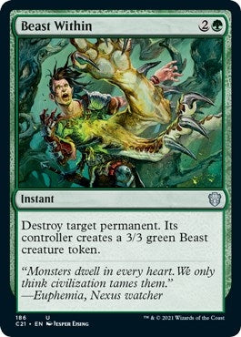 Image for Beast Within (186) (Commander 2021) - Magic: The Gathering