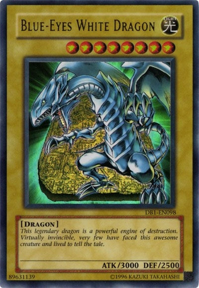 Image for Blue-Eyes White Dragon (DB1-EN098) (DB1) - YuGiOh