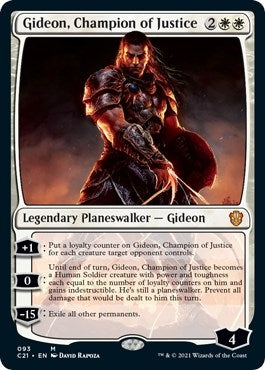 Image for Gideon, Champion of Justice (93) (Commander 2021) - Magic: The Gathering