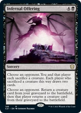 Image for Infernal Offering (146) (Commander 2021) - Magic: The Gathering