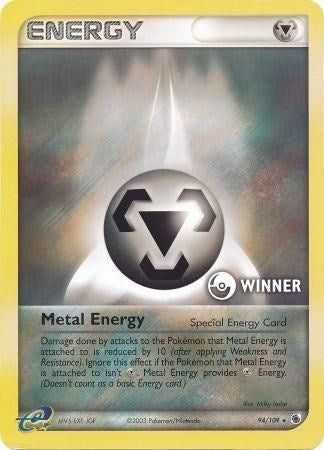 Image for Metal Energy (Special) - 94/109 [Winner] (094/109) (PR) - Pokemon