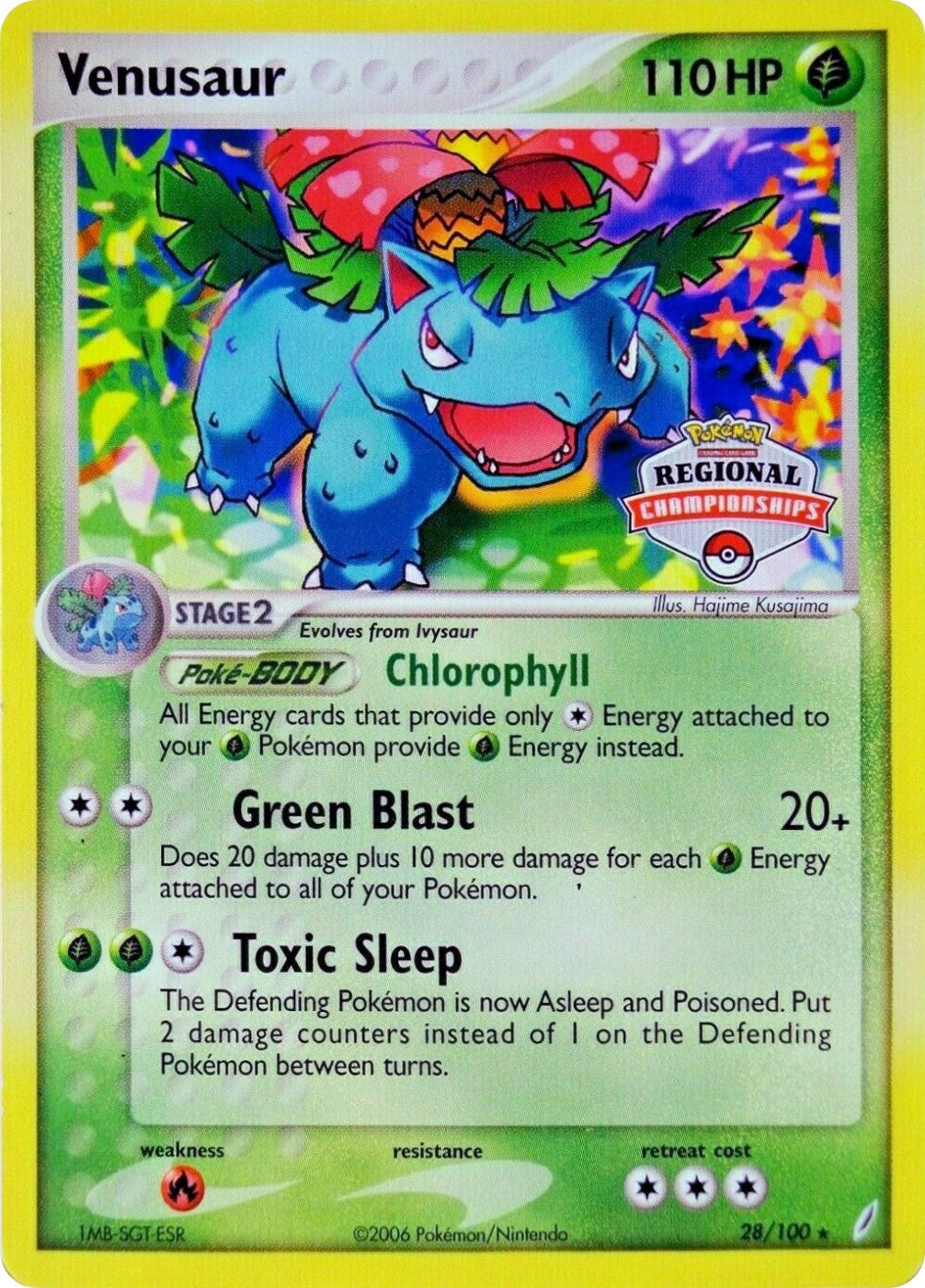 Image for Venusaur - 28/100 (Regional Championships) (028/100) (PR) - Pokemon