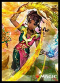 Image for Magic: The Gathering Player's Card Sleeve - War of the Spark - Saheeli, Sublime Artificer (80-Pack) - Card Sleeves