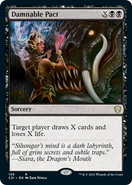Image for Damnable Pact (139) (Commander 2021) - Magic: The Gathering