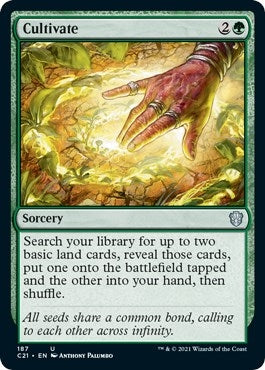 Image for Cultivate (187) (Commander 2021) - Magic: The Gathering