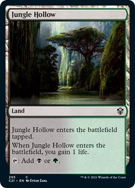 Image for Jungle Hollow (295) (Commander 2021) - Magic: The Gathering