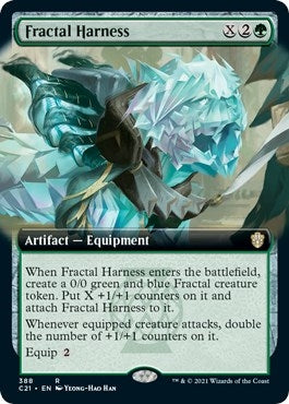 Image for Fractal Harness (Extended Art) (388) (Commander 2021) - Magic: The Gathering