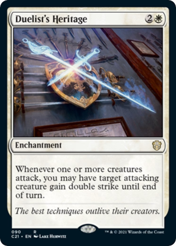 Image for Duelist's Heritage (90) (Commander 2021) - Magic: The Gathering
