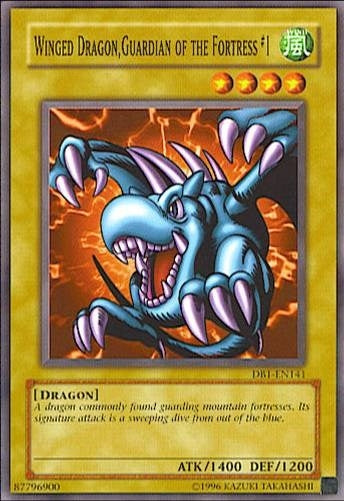 Image for Winged Dragon, Guardian of the Fortress #1 (DB1-EN141) (DB1) - YuGiOh