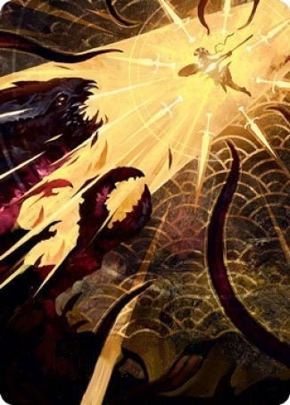 Image for Defiant Strike Art Card (62) (Strixhaven) - Magic: The Gathering