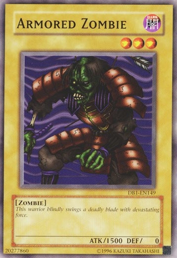 Image for Armored Zombie (DB1-EN149) (DB1) - YuGiOh