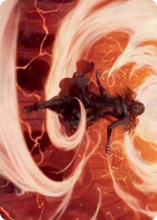 Image for Crackle with Power Art Card (12) (Strixhaven) - Magic: The Gathering