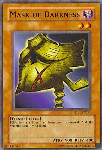 Image for Mask of Darkness (DB1-EN150) (DB1) - YuGiOh