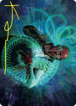 Image for Biomathematician Art Card (Gold-Stamped Signature) (21) (Strixhaven) - Magic: The Gathering
