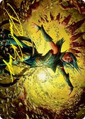 Image for Dragonsguard Elite Art Card (16/81) (Gold-Stamped Signature) (16) (Strixhaven) - Magic: The Gathering