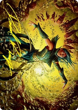 Image for Dragonsguard Elite Art Card (16/81) (Gold-Stamped Signature) (16) (Strixhaven) - Magic: The Gathering